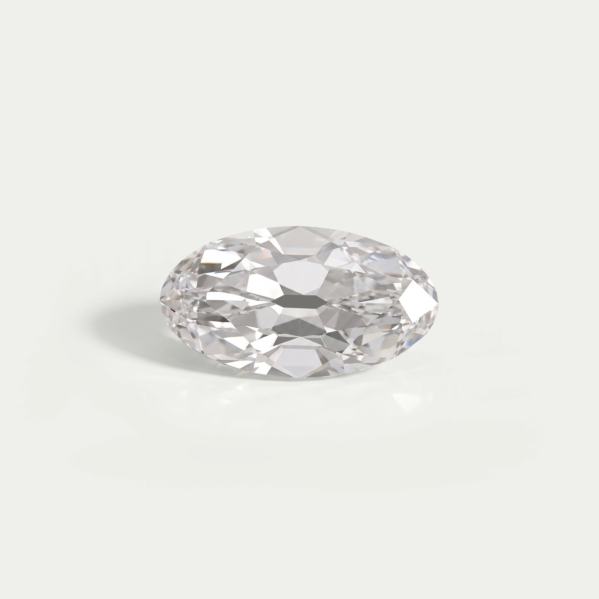 Old Mine Moval Cut Lab Grown Diamond - 6.25 Carat