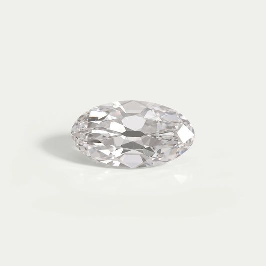 Old Mine Moval Cut Lab Grown Diamond - 6.25 Carat