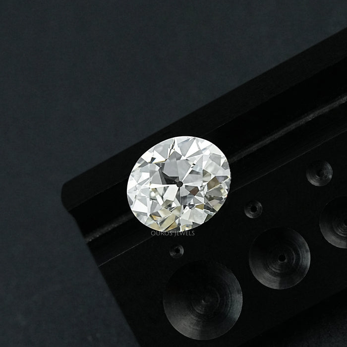 9.10 Carat Old Mine Oval Cut Lab Grown Diamond