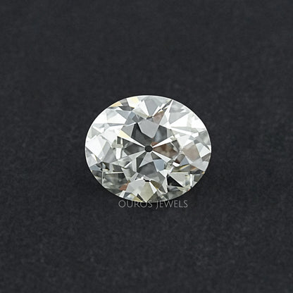 9.13 CT Old Mine Oval Cut Lab Grown Diamond Loose