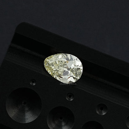 Old Mine Pear Cut Lab Grown Diamond Loose