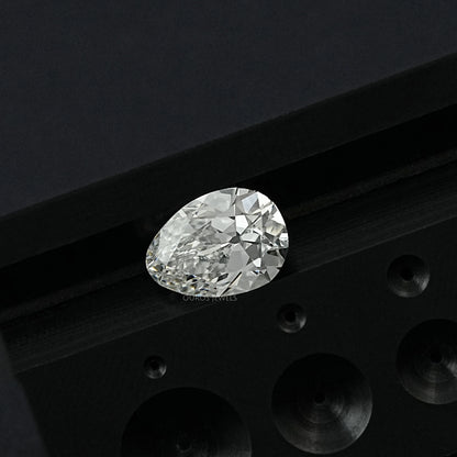 3.53 CT Old Mine Pear Lab Grown Loose diamond Loose