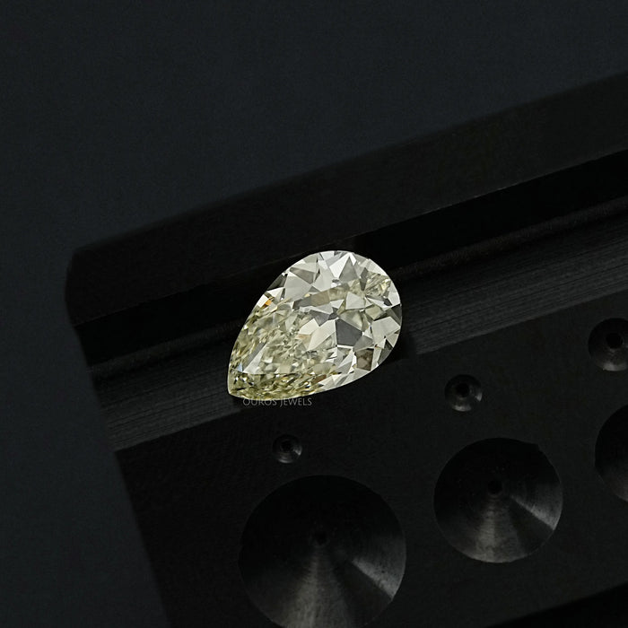 3.50 CT Loose Old Mine Pear Cut Loose - JK