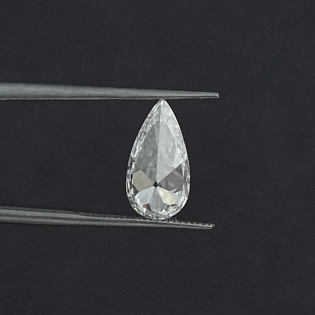 2.10 CT Old Mine Pear Cut Lab Grown Loose Diamond Loose