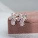 [Push Back Stud Earrings]-[Ouros Jewels]