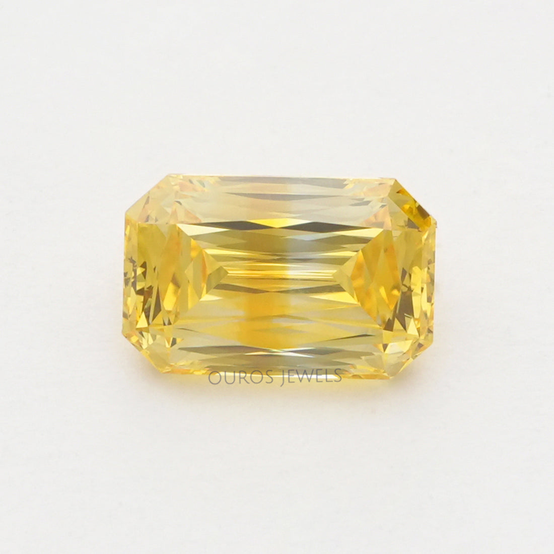 2.05 Carat Yellow Criss Cut Lab Grown Diamond