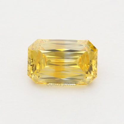 2.05 Carat Yellow Criss Cut Lab Grown Diamond