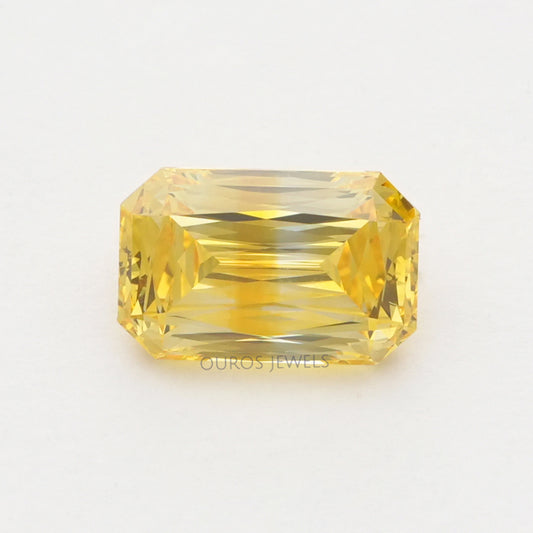 2.05 Carat Yellow Criss Cut Lab Grown Diamond
