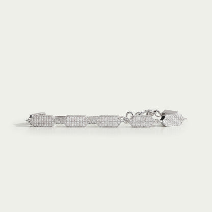 Pave Set Round Diamond Bracelet
