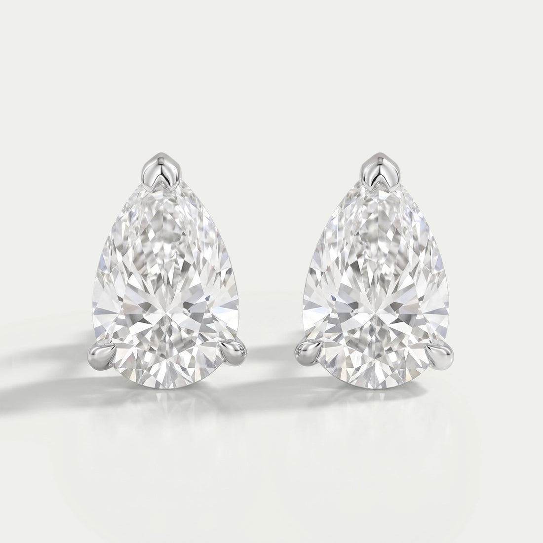 Pear Cut Lab Diamond Stud Earrings Earring
