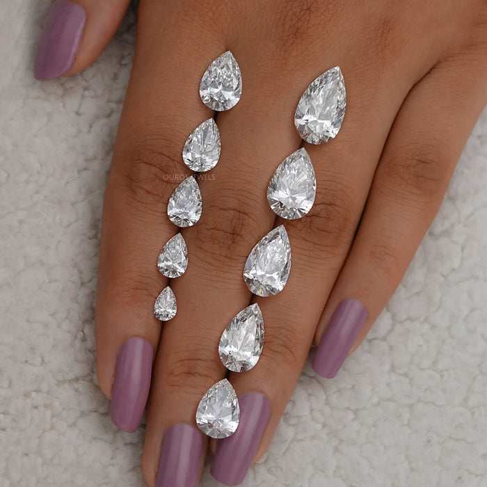 IGI Certified Pear Shapd Lab Grown Diamond