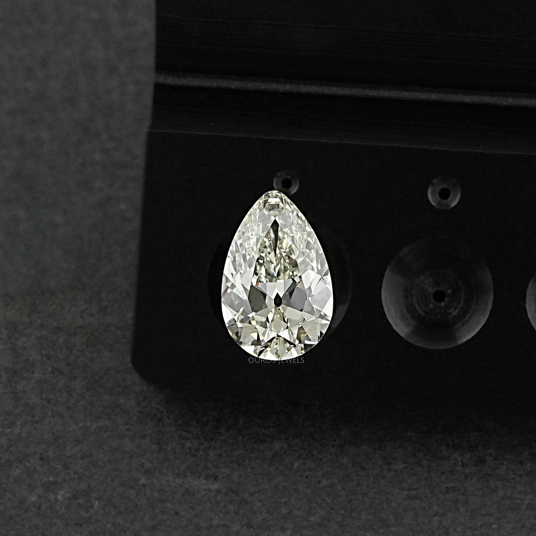 Old Cut Pear Shaped Lab Grown Diamond Loose