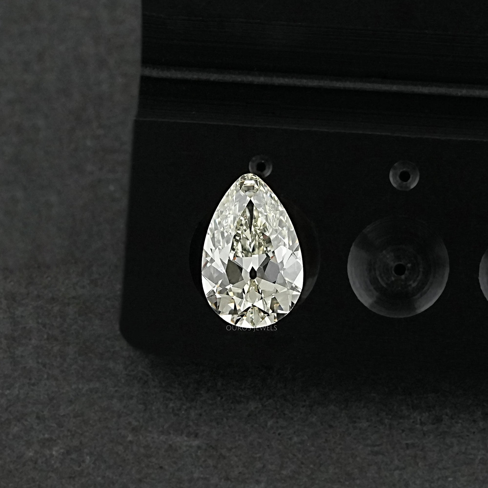 Old Cut Pear Shaped Lab Grown Diamond Loose
