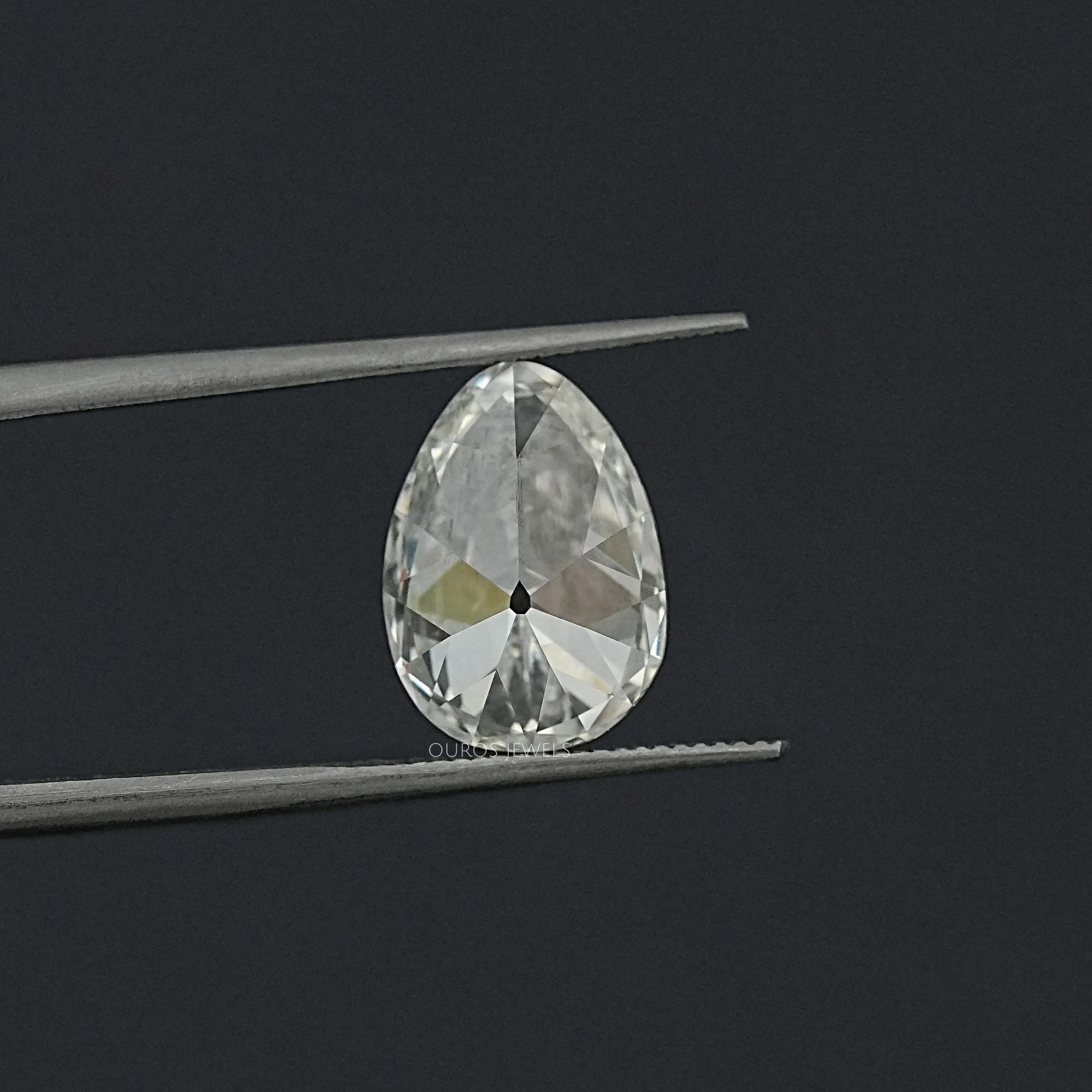 3.53 CT Old Mine Pear Lab Grown Loose diamond Loose