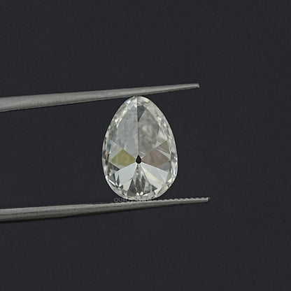 3.53 CT Old Mine Pear Lab Grown Loose diamond Loose