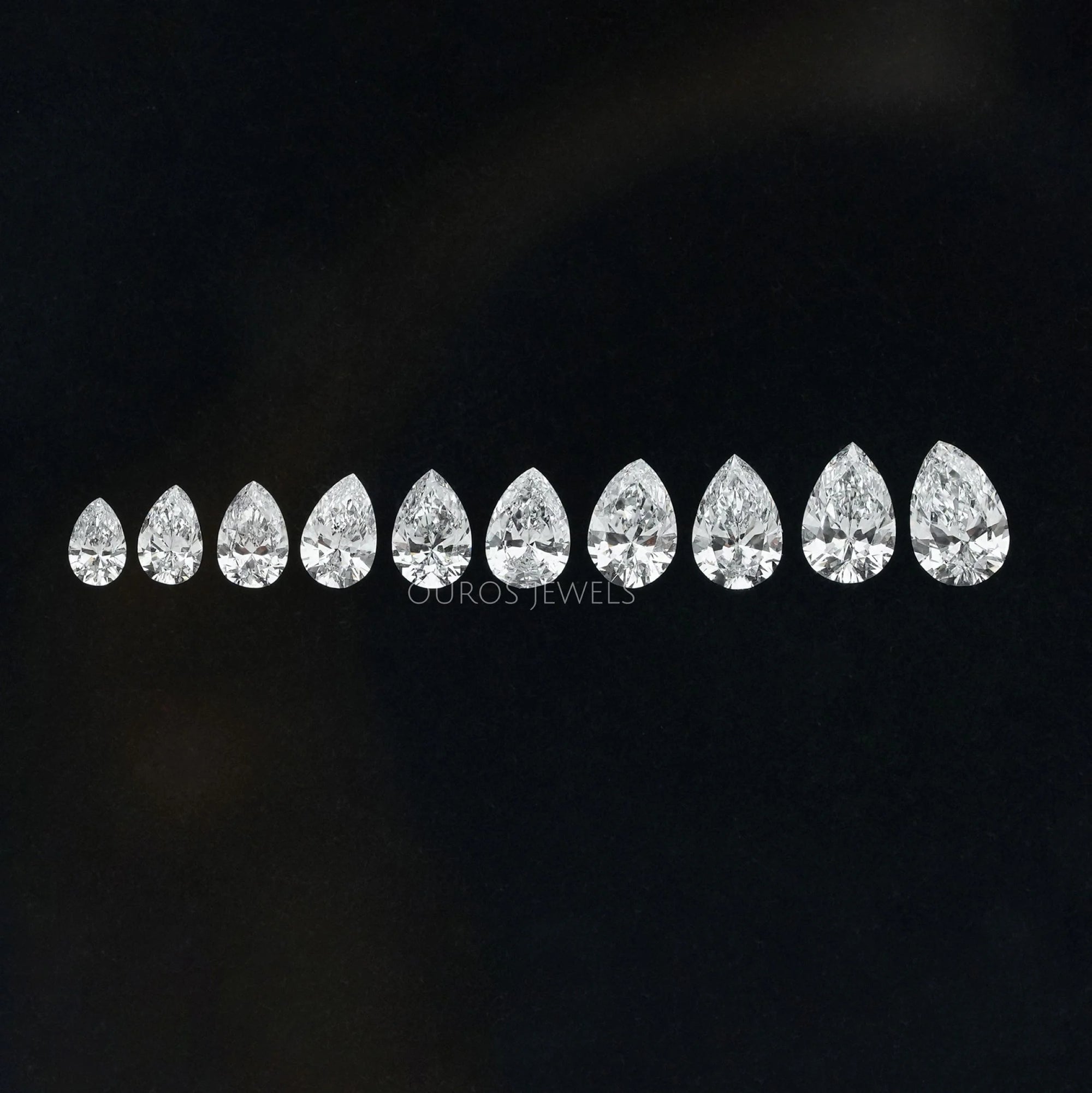 Pear Cut Lab Grown Diamond Loose Loose