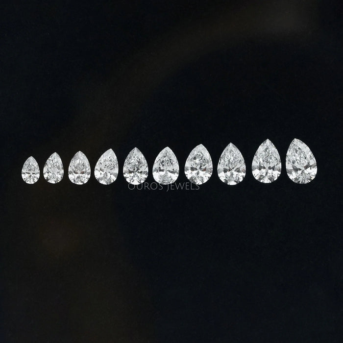 Pear Shaped Diamonds Loose