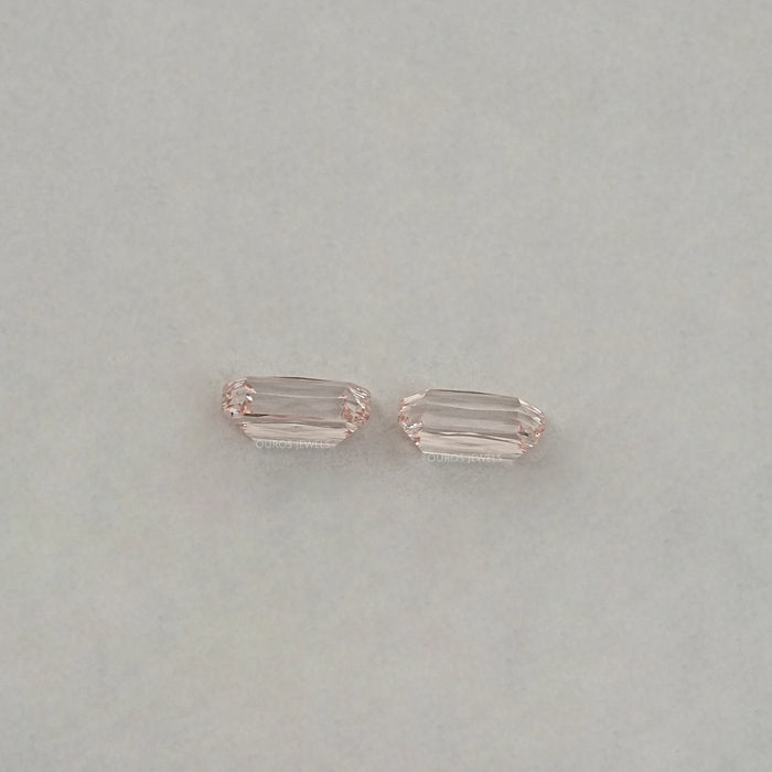 Light Pink Criss Cut Lab Diamond Matching Pairs