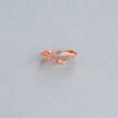 0.82 Carat Fancy Pink Vivid Oval Cut Lab Grown Diamond Loose