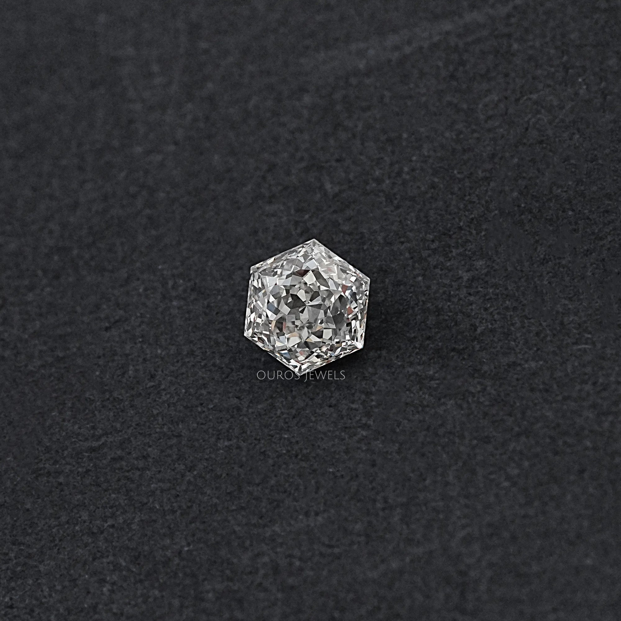 Portuguese Hexagon Cut Lab Diamond Loose