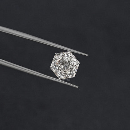 Portuguese Hexagon Cut Lab Diamond Loose