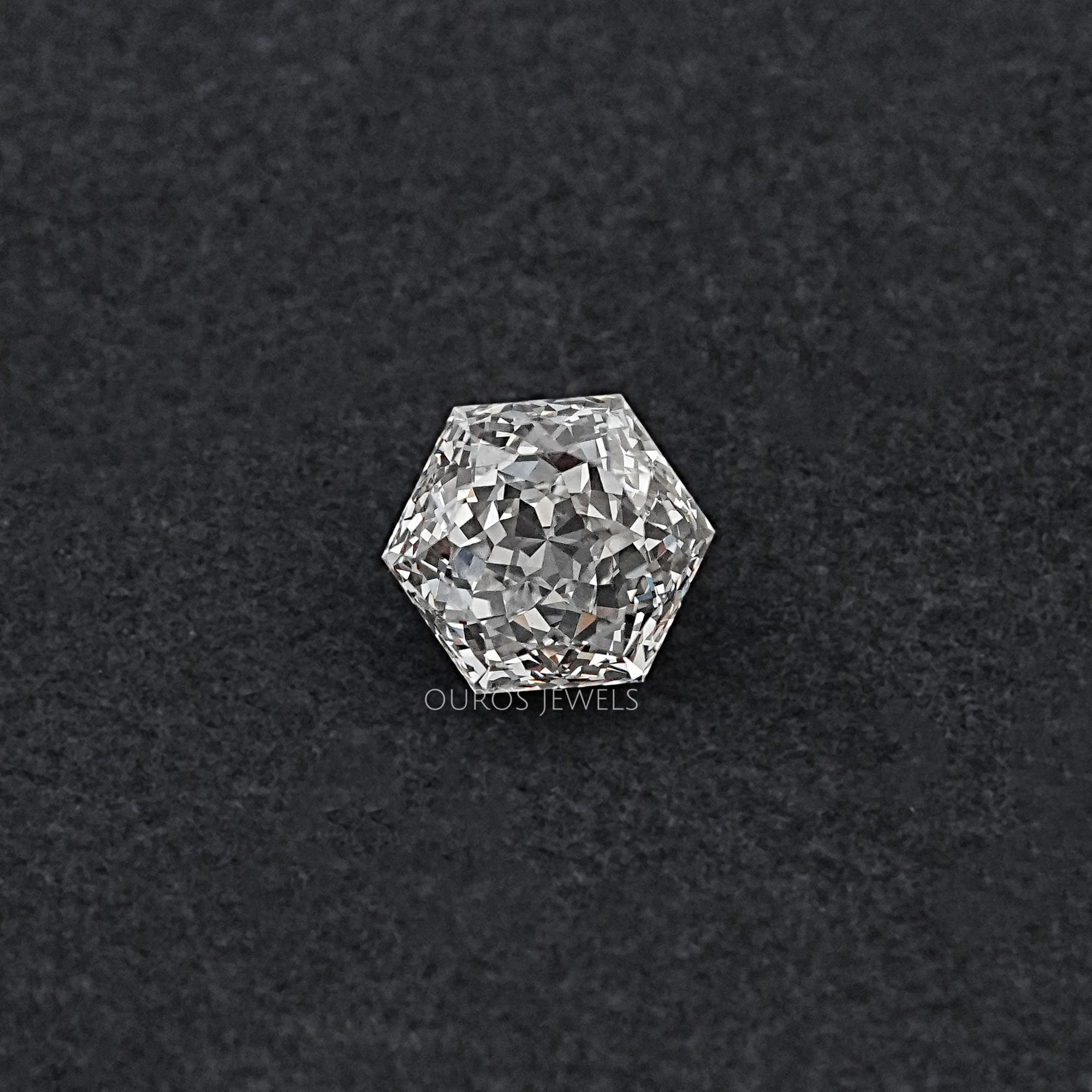Portuguese Hexagon Cut Lab Diamond Loose