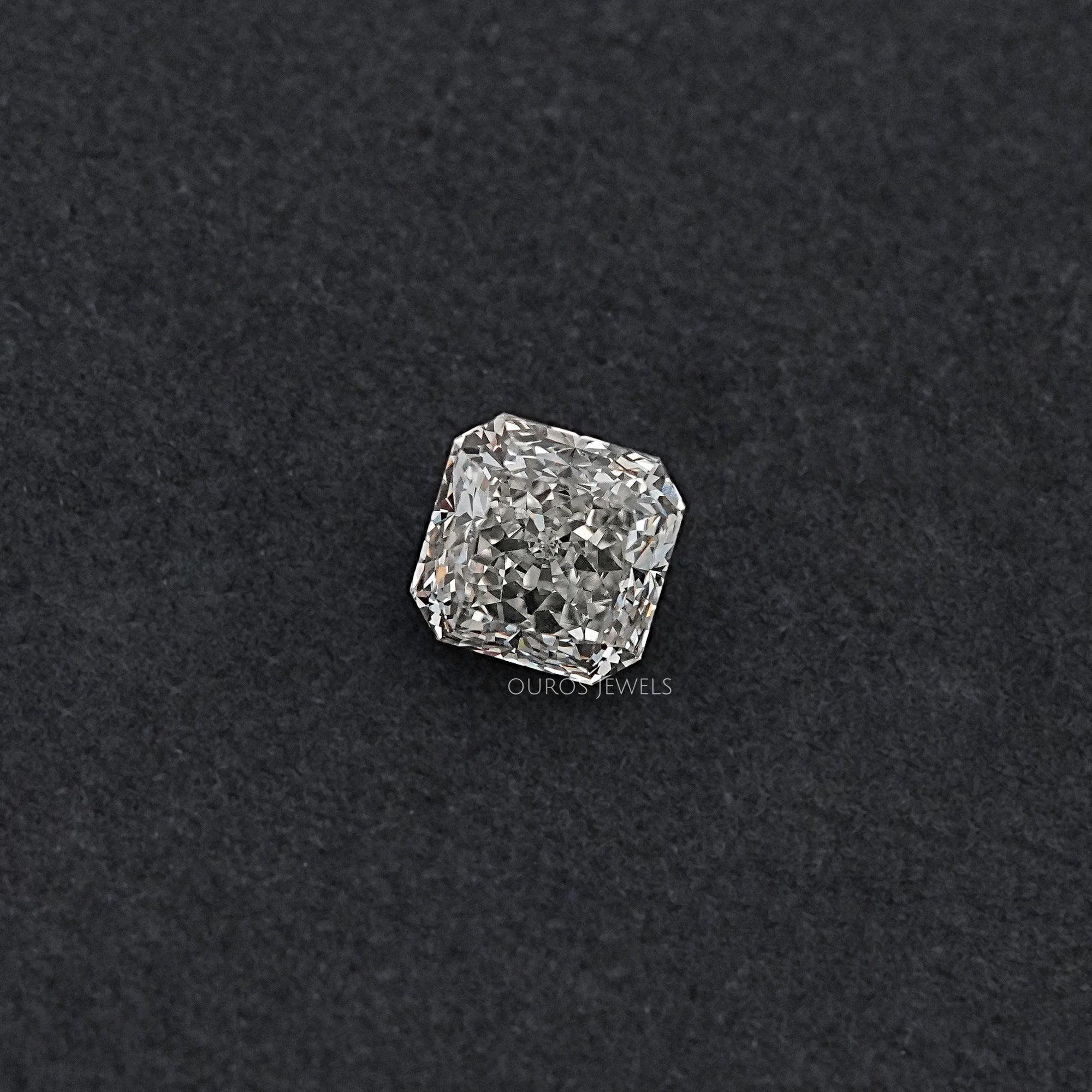 3.00 CT Square Portuguese Lab Diamond Loose
