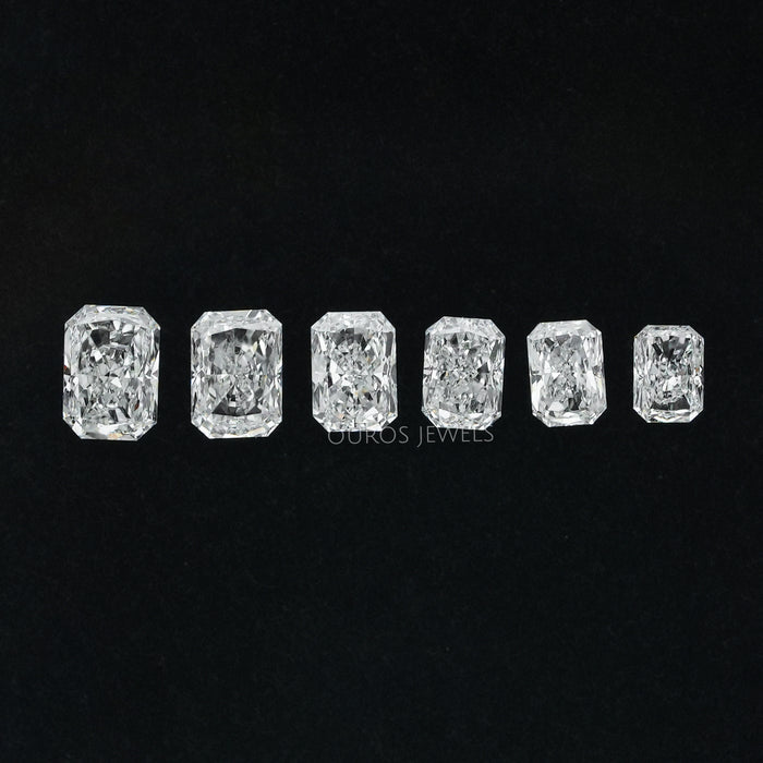 Loose Radiant Cut Lab Grown Diamonds
