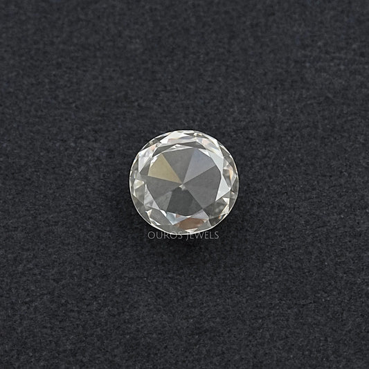 Rose Cut Round Lab Grown Diamond
