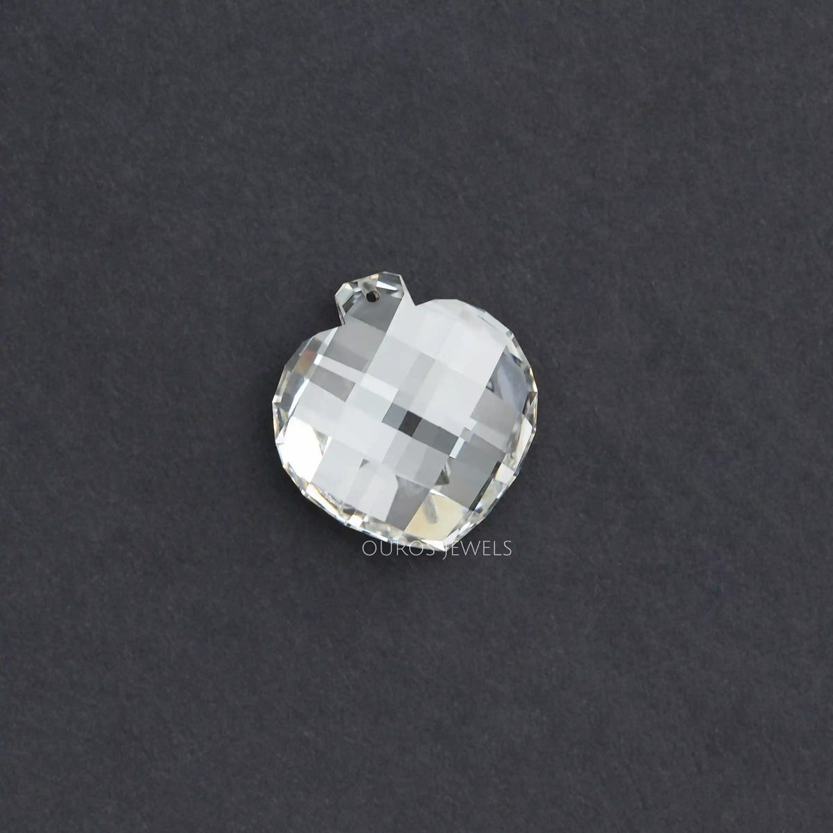 5.25 Carat Rose Cut Heart Lab Grown Diamond