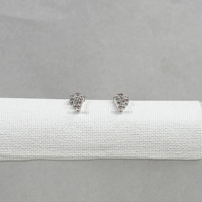 Champagne Diamond Dangle Earrings