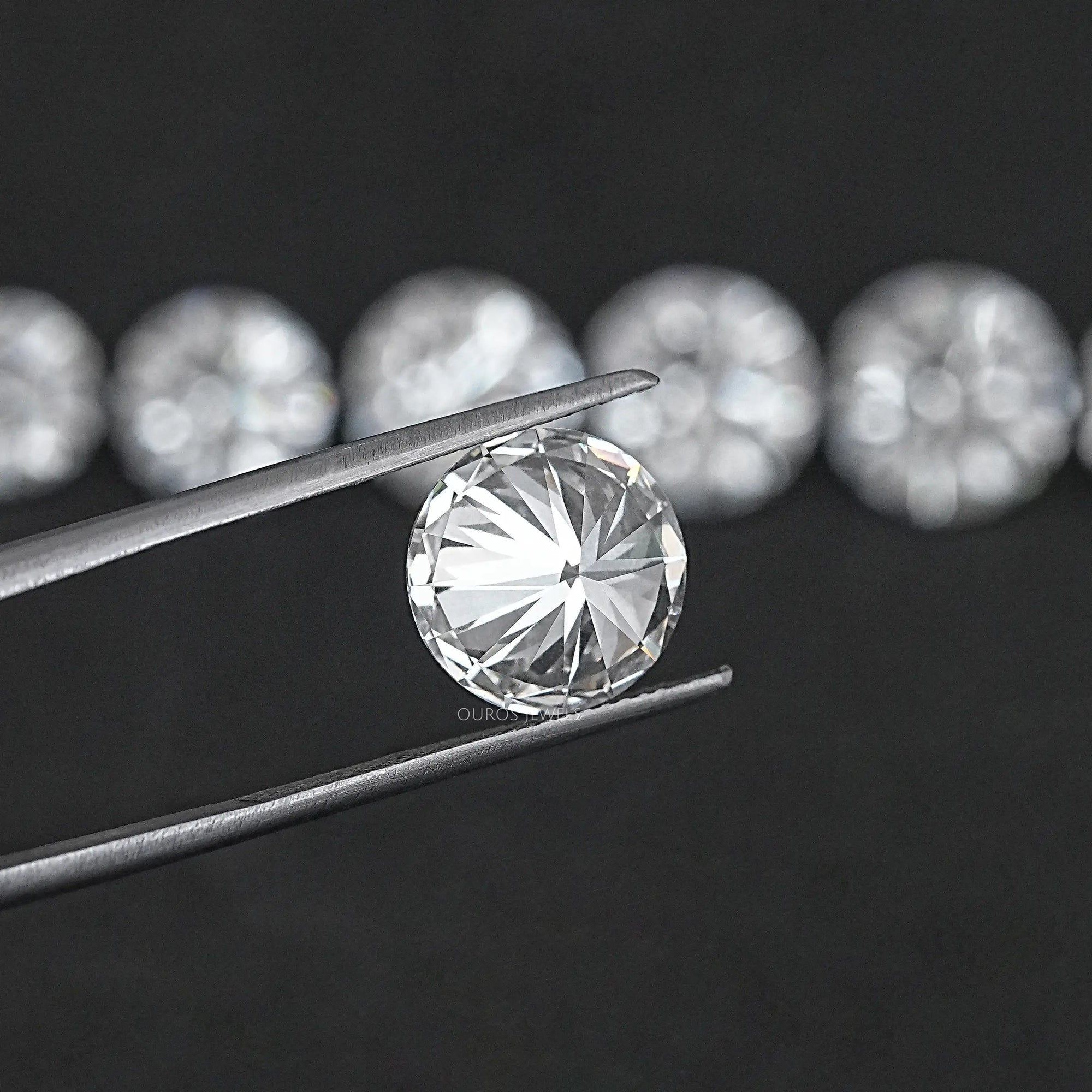 Certified Round Cut Lab Grown Loose Diamond Loose