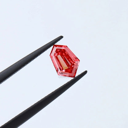 Antique Shape Shield Cut Conflict Free Lab Diamond