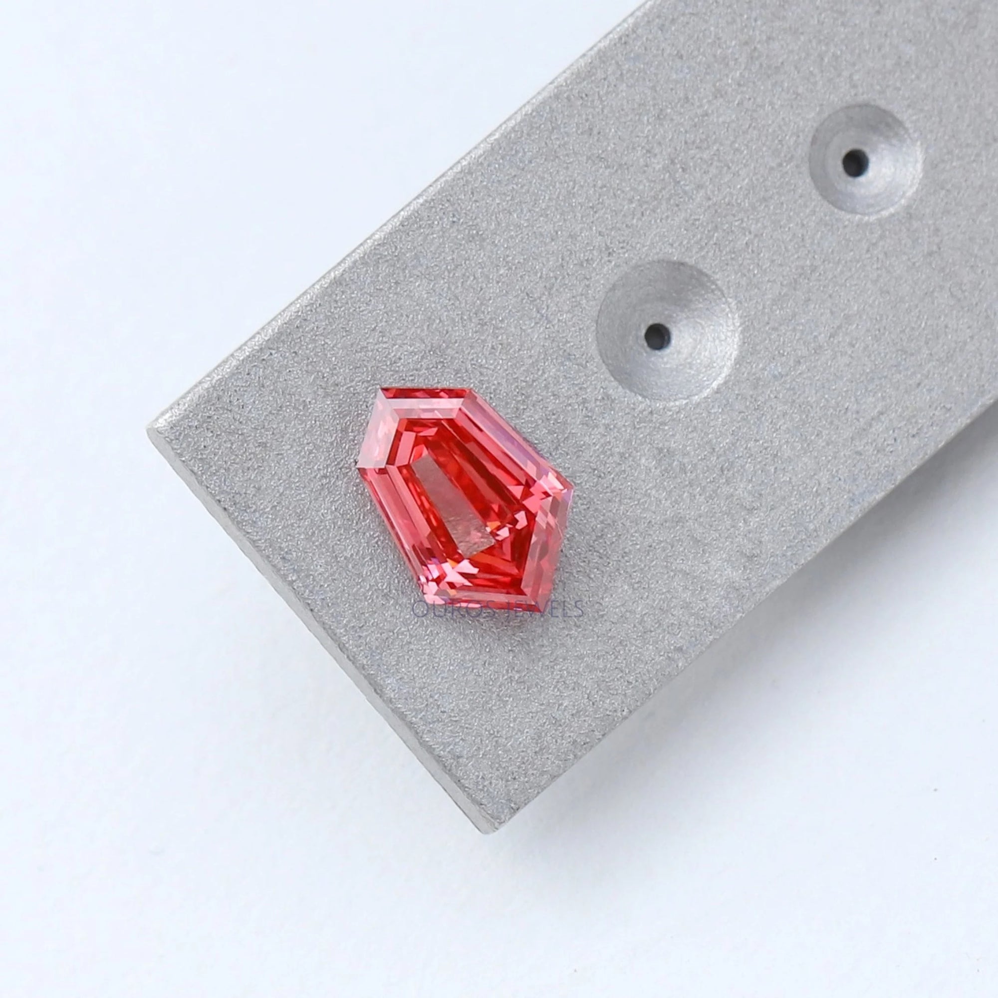 Antique Shape Shield Cut Conflict Free Lab Diamond