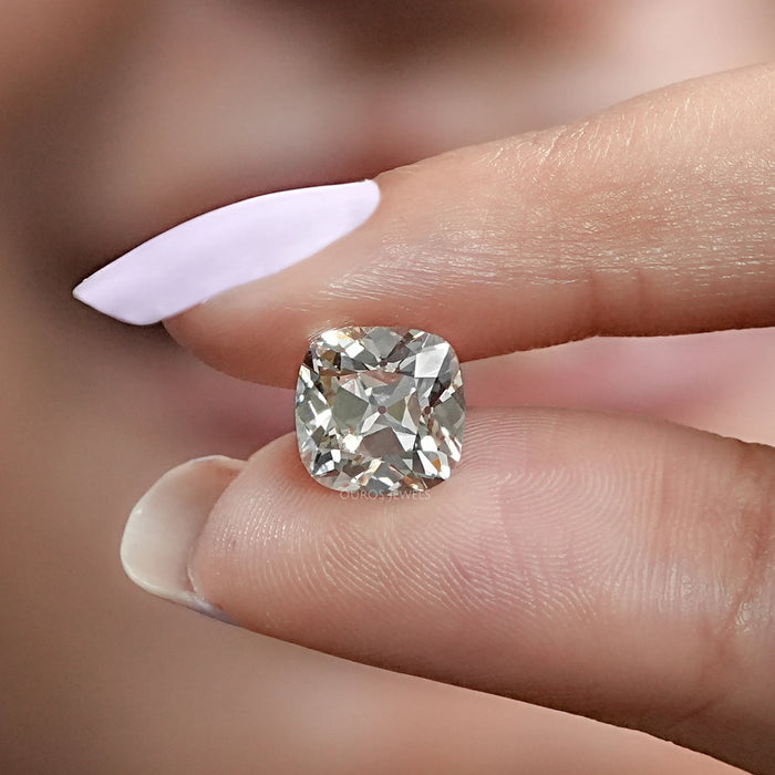 Old Mine Cut Lab Diamond - Cushion Shape