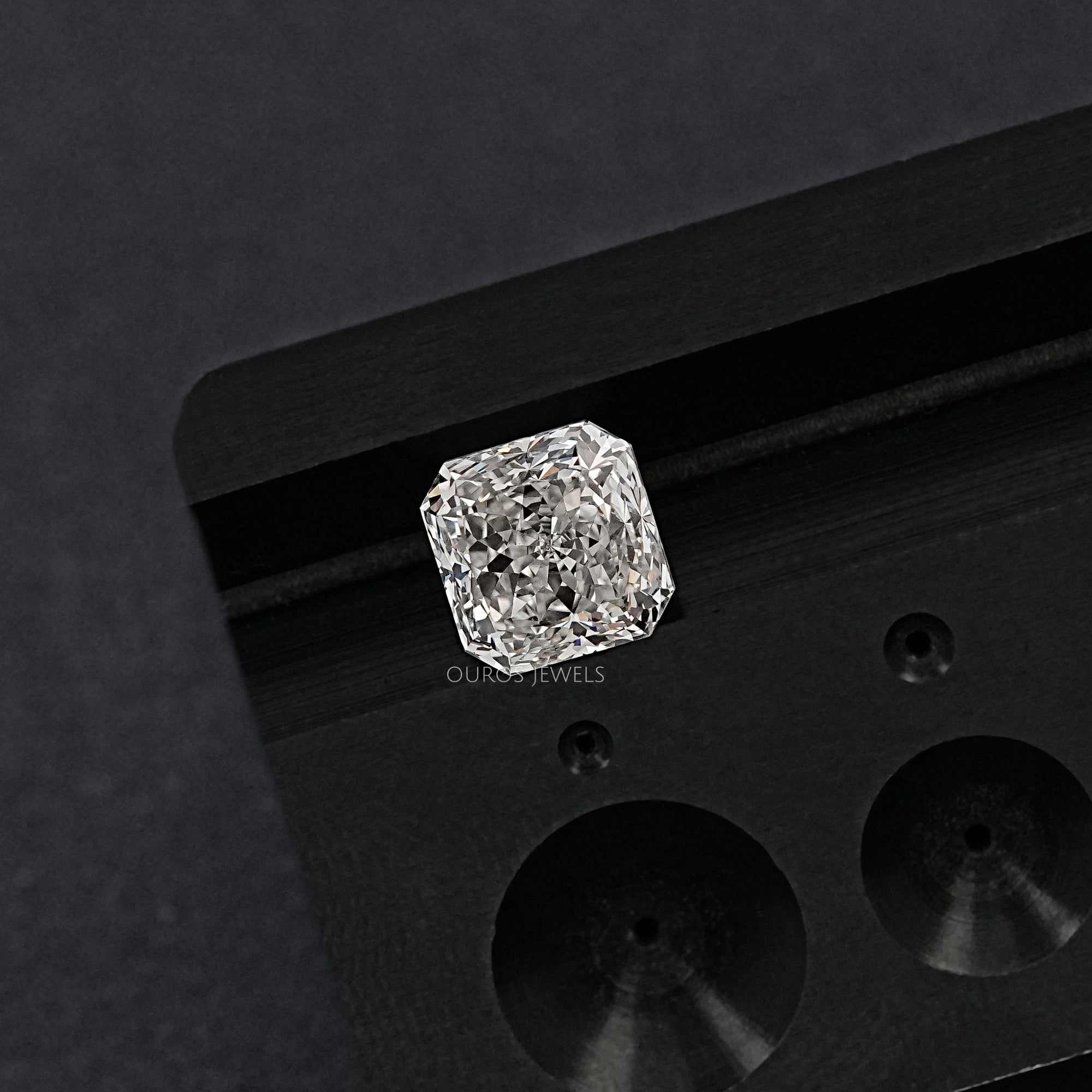 3.00 CT Square Portuguese Lab Diamond Loose