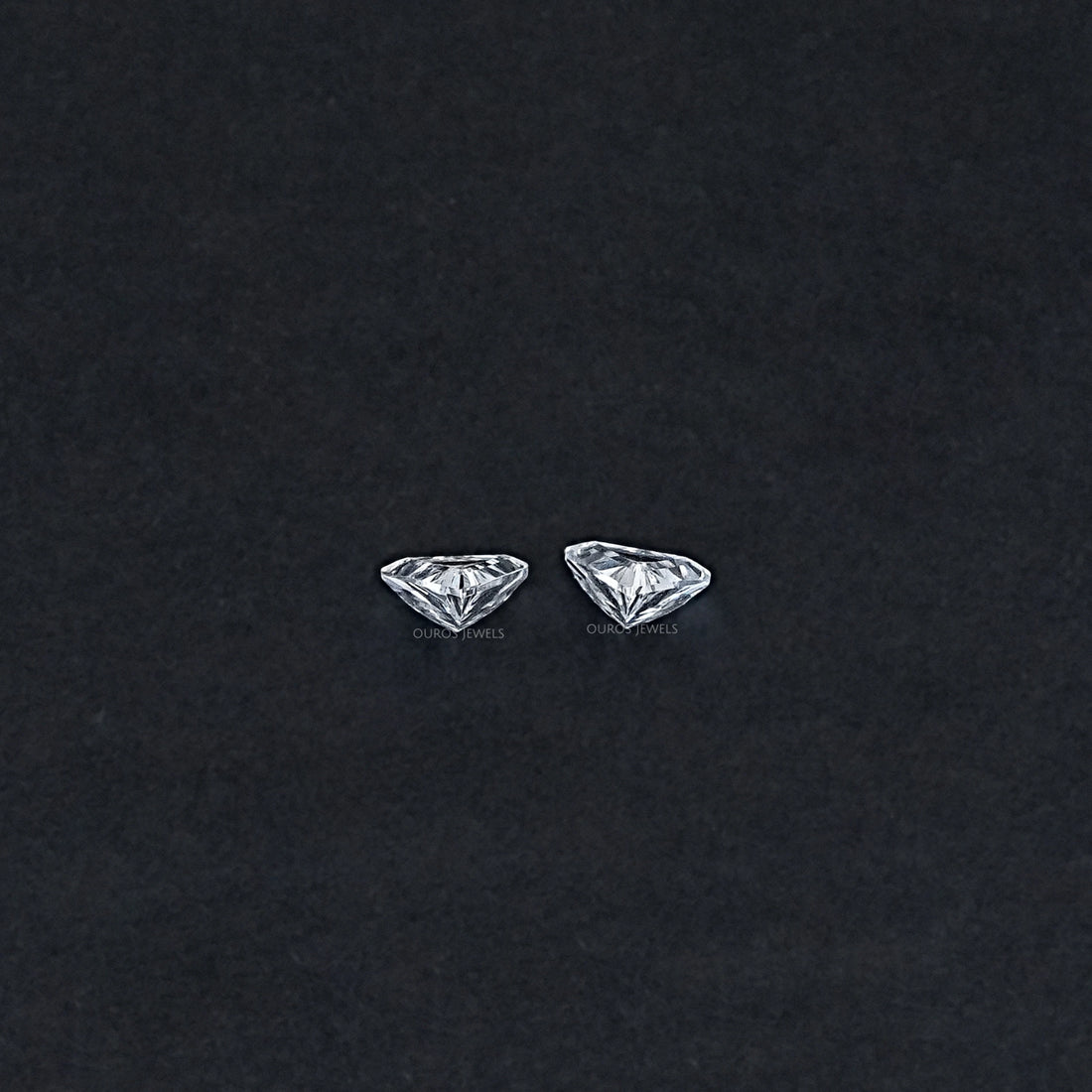 Step Cut Triangle Lab Diamond For Matching Pair Loose