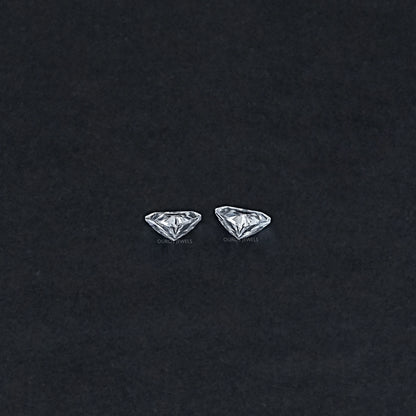 Step Cut Triangle Lab Diamond For Matching Pair Loose