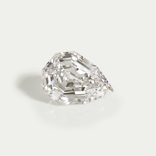 Step Cut Pear Lab Grown Diamond Loose