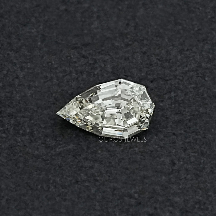 Step Cut Pear Lab Grown Loose Diamond - JK/VS