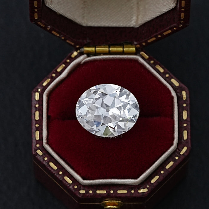 Old Mine Oval Cut Lab Grown Diamond 