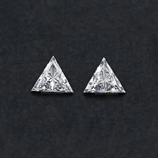 Triangle Cut Lab Grown Diamond Loose Pair Loose