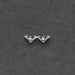 [Side View of Trillion Cut Looe Lab Diamond]-[Ouros Jewels]