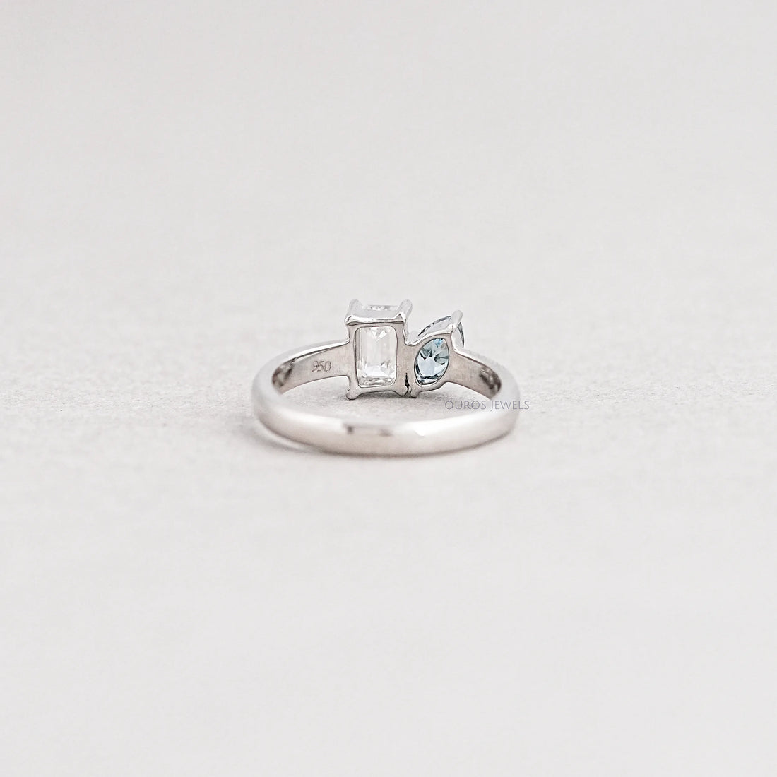 Two Stone Emerald Toi Et Moi Ring Rings