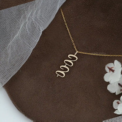 Round Diamond Chai Charm Pendant Necklace 