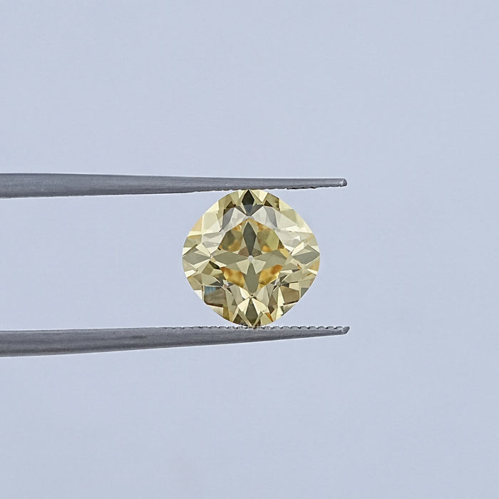 Yellow Old Mine Cushion Cut Loose Lab Diamond