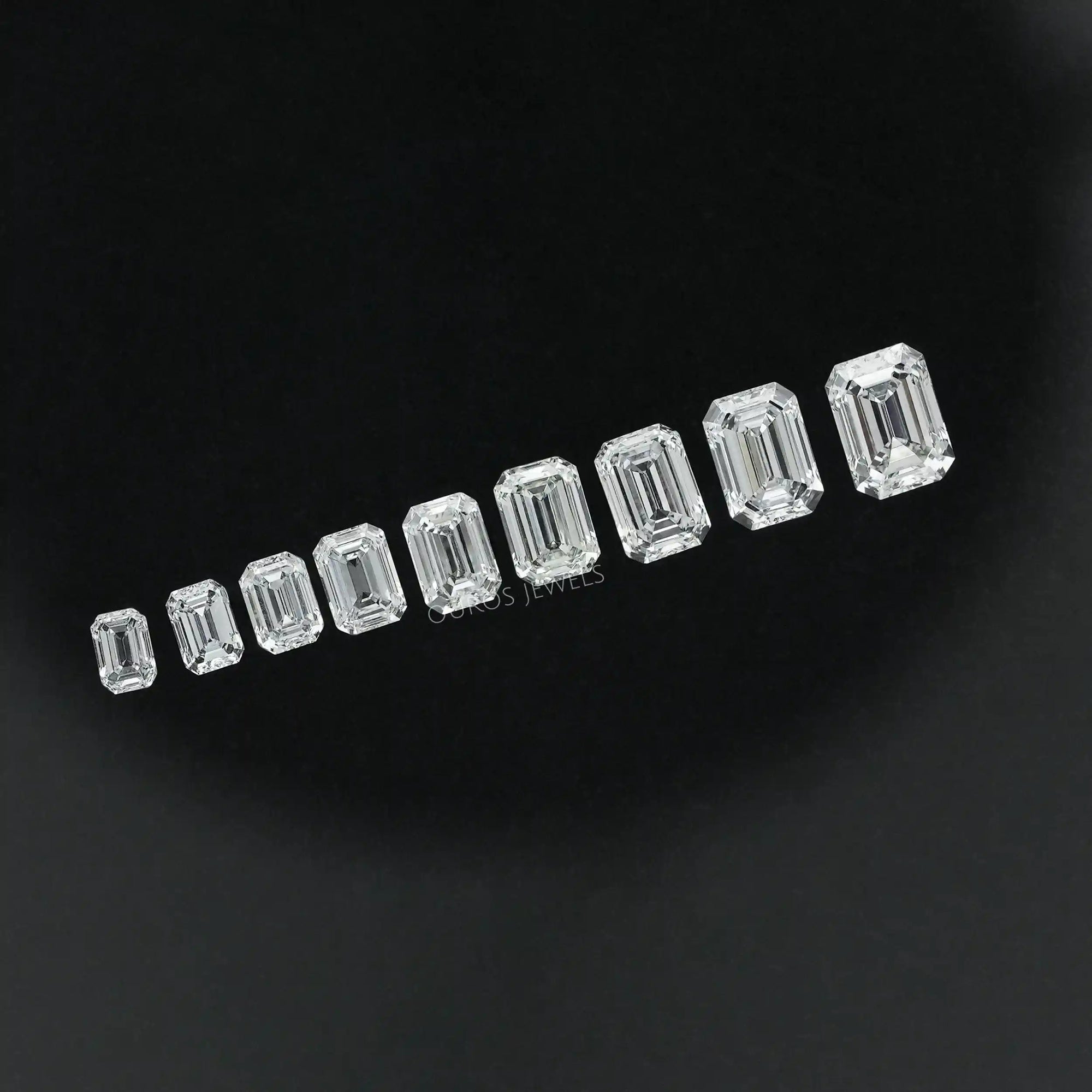 Loose Emerald Cut Lab Diamond Loose