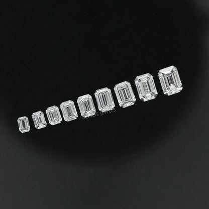 Loose Emerald Cut Lab Diamond Loose