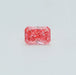 east west view of radiant cut pink lab grown diamond loose 