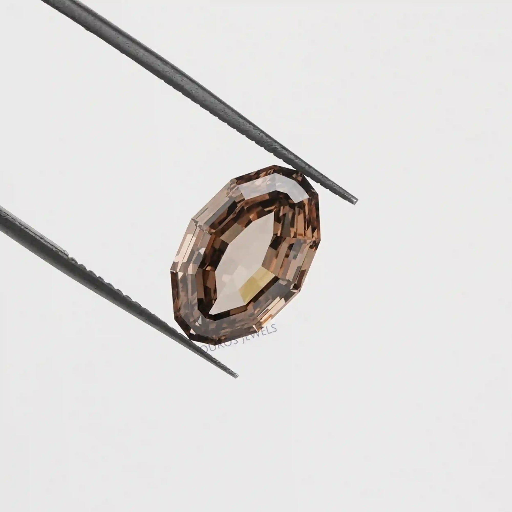 5.25 Carat Step Cut Oval Lab Grown Diamond Loose